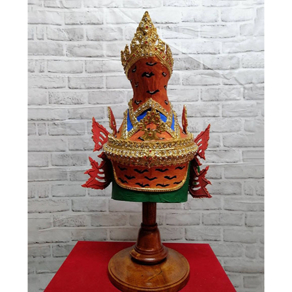 หัวโขน-รามเกียรติ์-ramayana-ban-ruk-rishi-vishnu-head-statue-ปู่ฤาษีเพชรฉลูกัณฑ์-1-1-wearable