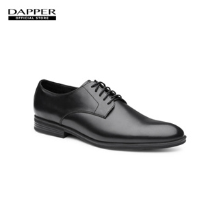 สินค้า DAPPER รองเท้าหนังทำงานแบบผูกเชือก Winter Derby Shoes สีดำ (HBKB1/599DB7)