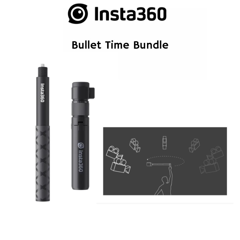 Insta360 Bullet Time Bundle รับประกันศูนย์ 1 ปี | Shopee Thailand