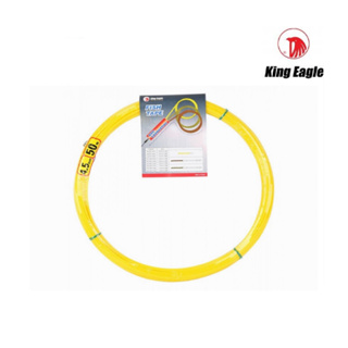KING EAGLE ลวดร้อยท่อดึงสายไฟ ฟิตเทป (Fish Tape) 4.5MM 15,30,50 เมตร ใช้สำหรับงานดึงท่อร้อยสายไฟ B