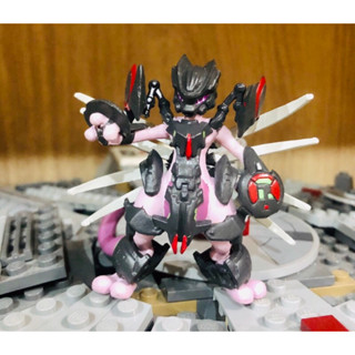 Pokemon SHODO Armored Mewtwo Evolution Action Figure BANDAI #โปเกม่อน