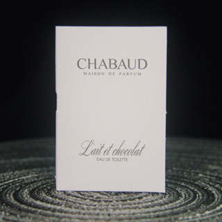 「 มินิน้ำหอม」 Chabaud Maison de Parfum Lait et Chocolat น้ําหอม Unisex 1.5ML