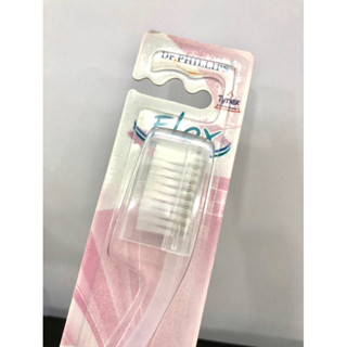 แปรงสีฟัน Dr.phillips Flex แปรงชนิดขนนุ่มพิเศษ สำหรับผู้ใหญ่ ผู้สูงอายุ ผู้มีปัญหาเหงือกอักเสบ เหงือกร่น