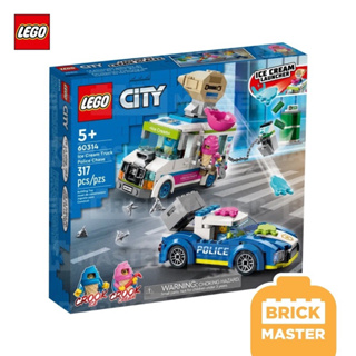 Lego 60314 CITY Ice Cream Truck Police Chase (ของแท้ พร้อมส่ง)