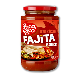 Poco Loco MEexican Fajita Sauce 430G - โพโคโลโค ซอสเม็กซิกัน ฟาจิต้า 430 กรัม