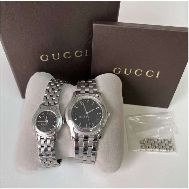 นาฬิกา-gucci-เรือนคู่-5500xl-5500l