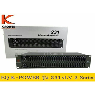 KPOWER EQ-231XLV 2x31 Band Equalizer