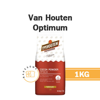 Van Houten Optimum  Cocoa Powder แวน ฮูเต็น ผงโกโก้ Cocao Cacao โกโก้ โกโก้แท้