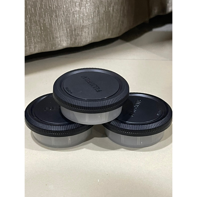 ฝาปิดหน้ากล้อง-ท้ายเลนส์-fuji-body-and-rear-lens-cap-for-fuji-fx-mount-ของแท้