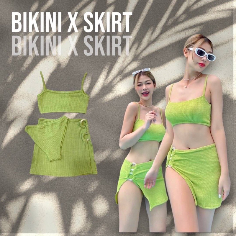 bikini-x-skirt-แซ่บเกินปุยมุ้ย-ชุดว่ายน้ำ-3-พร้อมกระโปรง-summer-นี้ต้องลุกเป็นไฟ-3-ชิ้น-จับใส่ได้หลาย