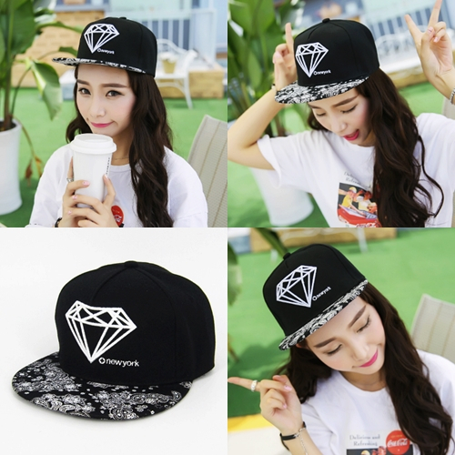 cap-รูปเพชร-hat-หมวกเบสบอล-หมวกฮิปฮอป-ราคาถูก-พร้อมส่ง