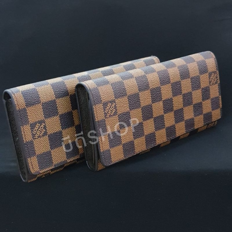 กระเป๋าสตางค์-lvv-damier-ebene-long-wallet