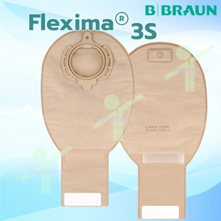 [ยกกล่อง 30 ชิ้น] BBraun Flexima 3S ถุงถ่ายหน้าท้อง B Braun (เฉพาะถุง)