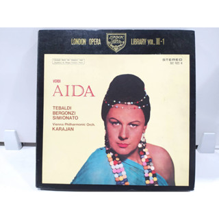 3LP Vinyl Records แผ่นเสียงไวนิล VERDI AIDA  (J10B44)