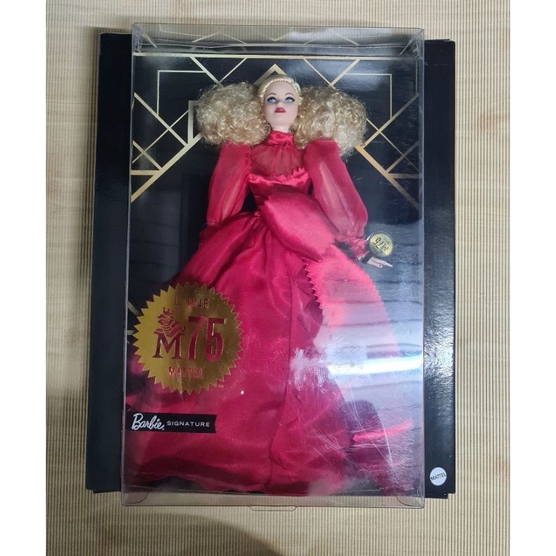 barbie-signature-75th-anniversary-doll-ขายบาร์บี้งานกล่องรุ่นครบรอบ75ปี-ของใหม่-สภาพดี-สินค้าพร้อมส่ง