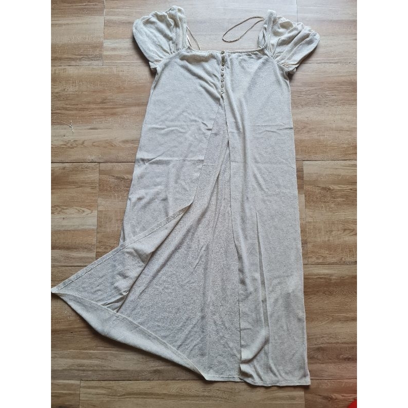 zara-size-l-เสื้อตัวยาว-ผ่าหน้า-น่ารักมาก
