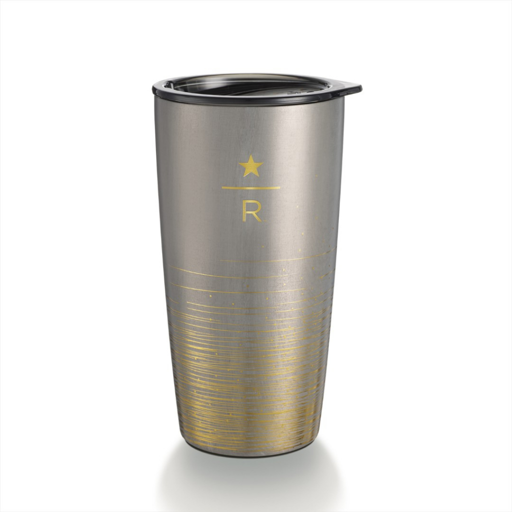 พร้อมส่ง💥Starbucks Miir Reserve Limited Edition Gray Gold Stainless