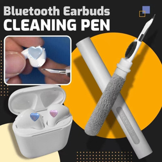 ชุดปากกาทําความสะอาด สําหรับหูฟังบลูทูธไร้สาย แบบพกพ For คีย์บอร์ด TWS Inpods Airpods 1/2/3/Pro 2 Earbuds Cleaning Pen