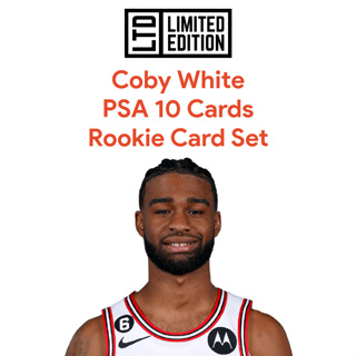 9x 2019 Coby White PSA 10 Rookie Cards Framed - 3 Options - #253 Panini Prizm - #180 Donruss Optic - #211 Mosaic