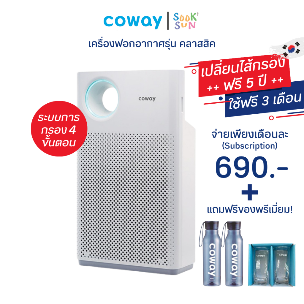 Coway smart air deals purifier