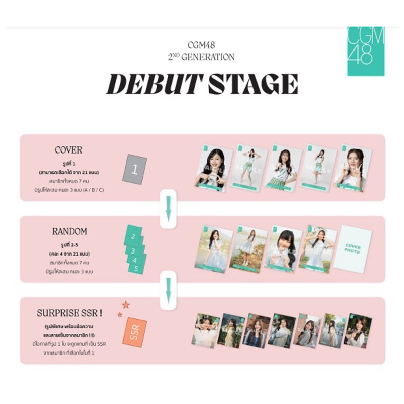 Comp photoset Debut รุ่น2 CGM48( Comp ปก3ใบ / fullcomp 6ใบ) | Shopee ...