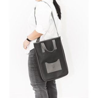 PT.PETIT Tote bag เอนกประสงค์ ใส่ เอกสารและคอมพิวเตอร์ messenger shoulder bag design for laptop notebook 14