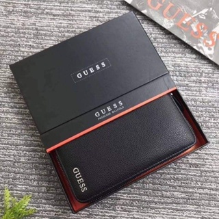 พร้อมส่งความสวย! Guess Factory Long Wallet Y2019 กระเป๋าสตางค์ใบยาวรุ่นใหม่ล่าสุดหนังนิ่มสวยอยู่ทรงเปิดปิดด้วยซิปรอบ