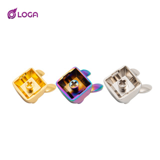 ภาพขนาดย่อของภาพหน้าปกสินค้าคีย์แคป LOGA METALLIC KEYCAP SERIES : RABBOT ( Year of the Rabbit ) จากร้าน keypro บน Shopee ภาพที่ 3