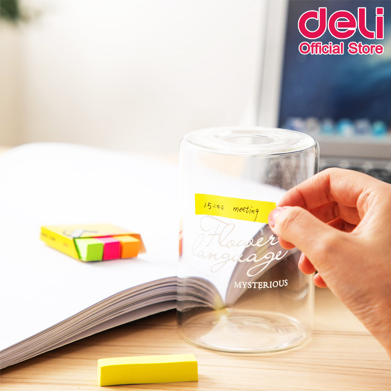 deli-a11102-sticky-note-กระดาษโน๊ต-โพสต์อิทโน๊ต-4-สี-แพ็คกล่อง-24-ชิ้น-กระดาษโน๊ต-อินเด็กซ์-อุปกรณ์สำนักงาน-เครื่องเขียน-โพสท์อิท-กระดาษกาว-กระดาษโพสท์อิท