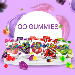 ภาพขนาดย่อของภาพหน้าปกสินค้าQQ Gummies 25g เยลลี่รสผลไม้ (5 ซอง) จากร้าน wantwantshop บน Shopee