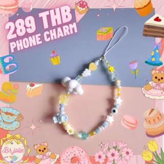 phone charm ลูกปัดน้องก้อนเมฆ จี้กระต่าย