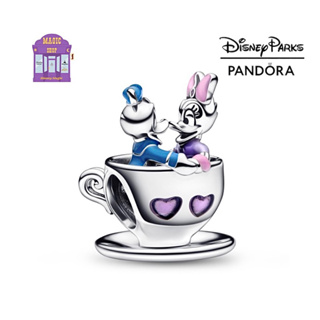 💥พร้อมส่ง💥PANDORA Disney Parks ‘Donald & Daisy Teacup’ ใหม่ น่ารักสุดๆ🏰🎠