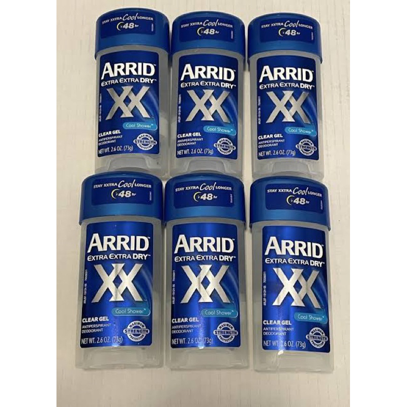 arrid-extra-extra-dry-antiperspirant-deodorant-clear-gel-cool-shower-73g