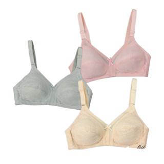 โปรโมชั่น : ชุดชั้นใน Anny รุ่นB010_s1 คัพB-C เสื้อใน 3ตะขอ บราไร้โครง ฟองน้ำบางเฉียบ2mm ผ้าด้านข้างเป็นผ้าตะข่ายกว้าง เต็มทรง