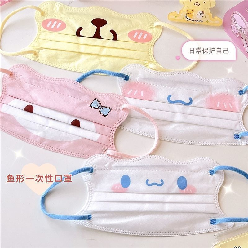 10-pcs-sanrio-stellalou-หน้ากากรูปผีเสื้อที่นิยมในโลกออนไลน์