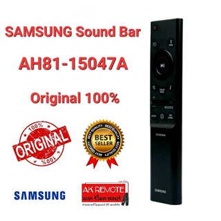 👍แท้100%👍รีโมทซาวด์บาร์ Original AH81-15047A Samsung HW-Q800B Q6CB ใช้ทุกรุ่น