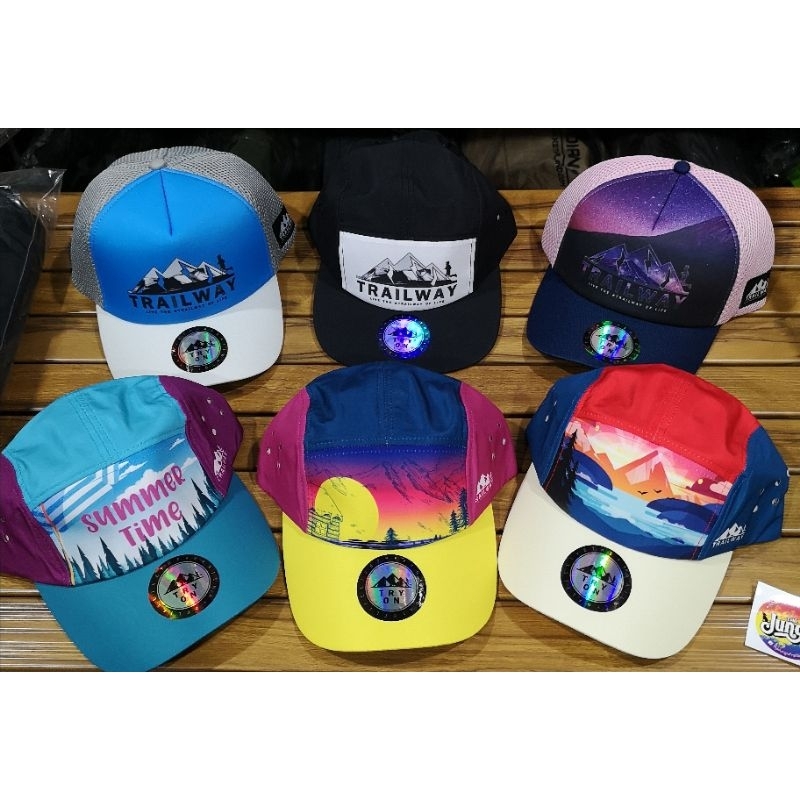 trailway-หมวกทรง-trucker-cap-และ-trail-cap-ยอดนิยมมากๆ-ปีกหมวกโค้ง-ปีกแบน-ใส่เที่ยวก็สวย-ใส่วิ่งยิ่งเท่-tjt