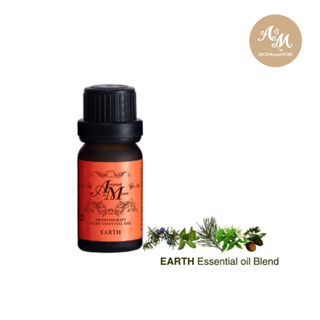 Aroma&amp;More EARTH Essential oil  Blend 100% / ผสมผสานกลิ่นไม้ธรรมชาติ ลงตัวด้วยความสดชื่นของมิ้นต์ 5/10/30ML