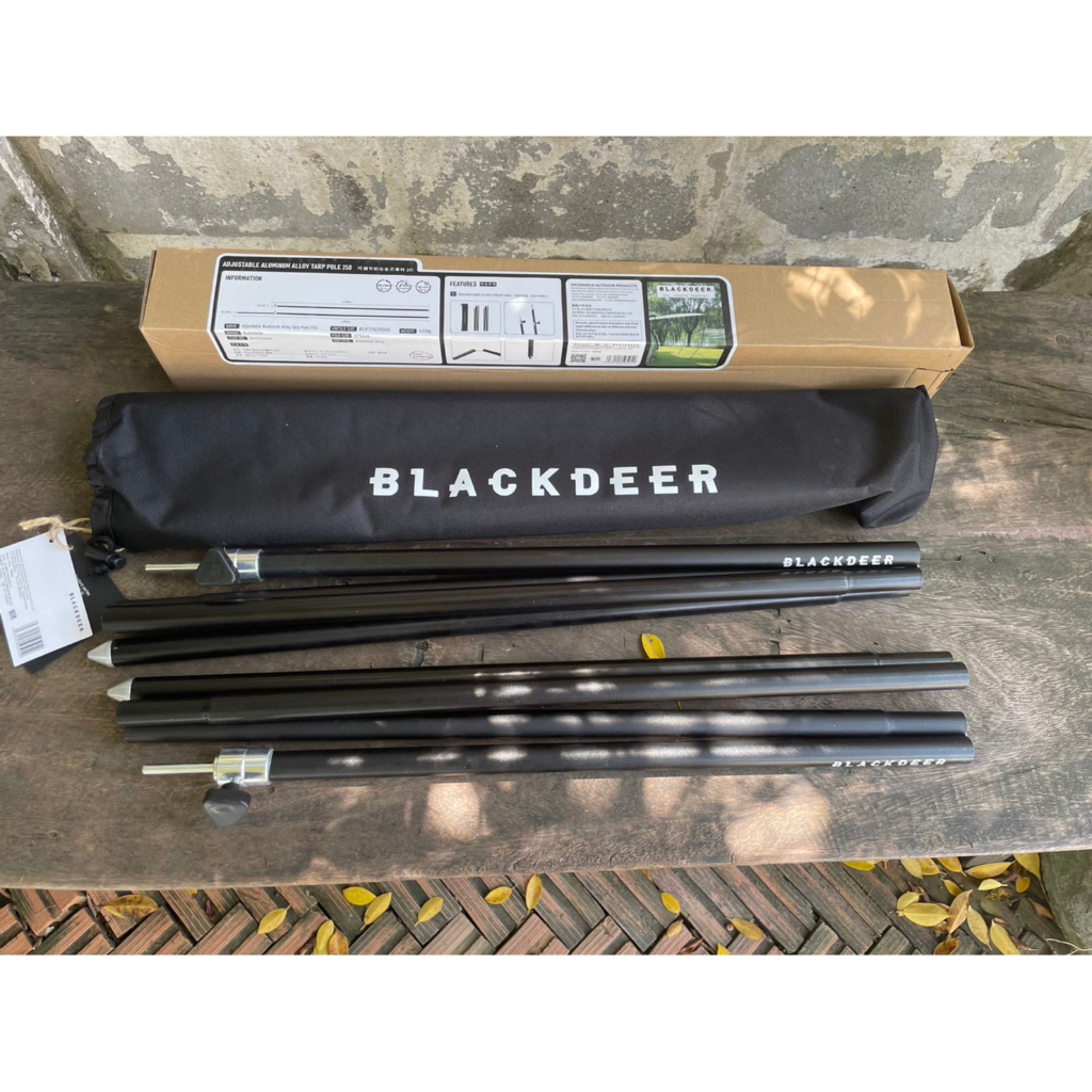 blackdeer-adjustable-aluminum-alloy-tarp-pole-250cm-เสาทาร์ปอลูมิเนียม