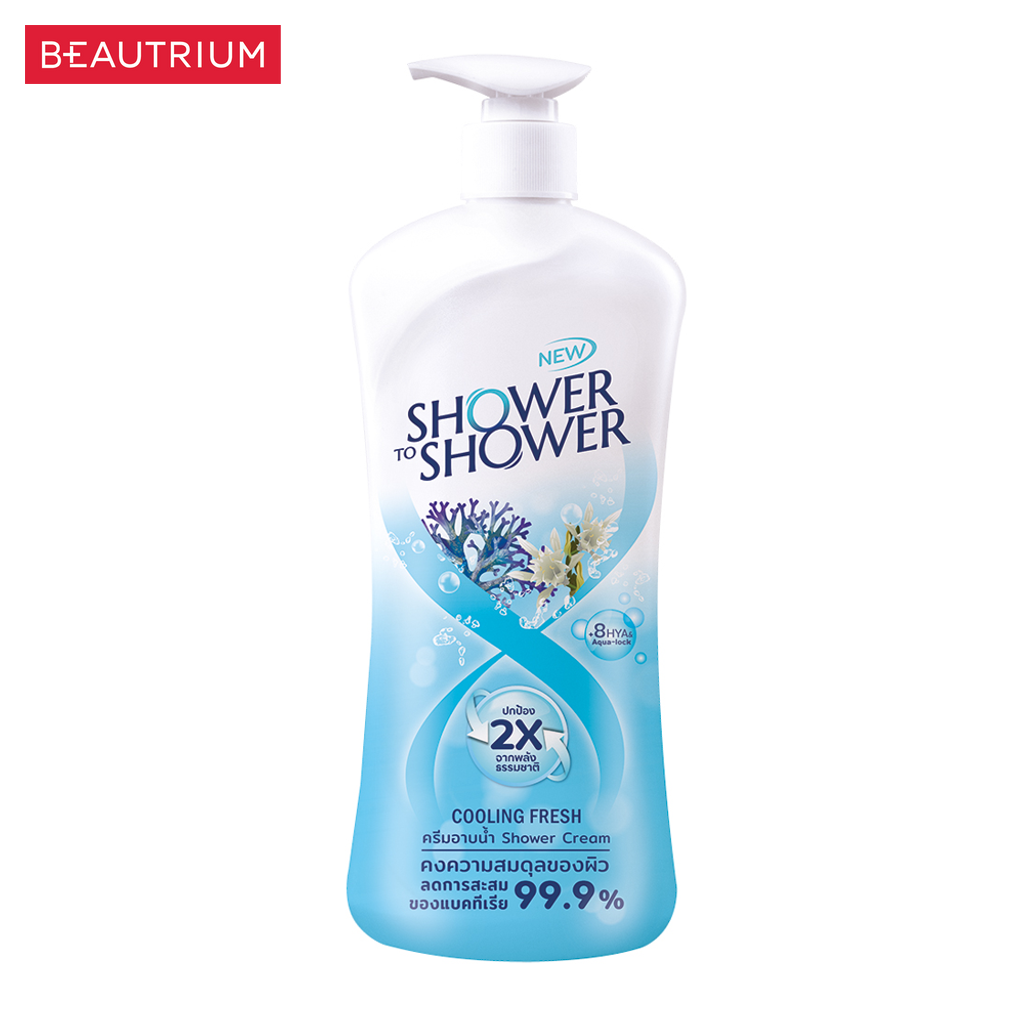 shower-to-shower-cooling-fresh-shower-cream-ผลิตภัณฑ์ทำความสะอาดผิวกาย-450ml