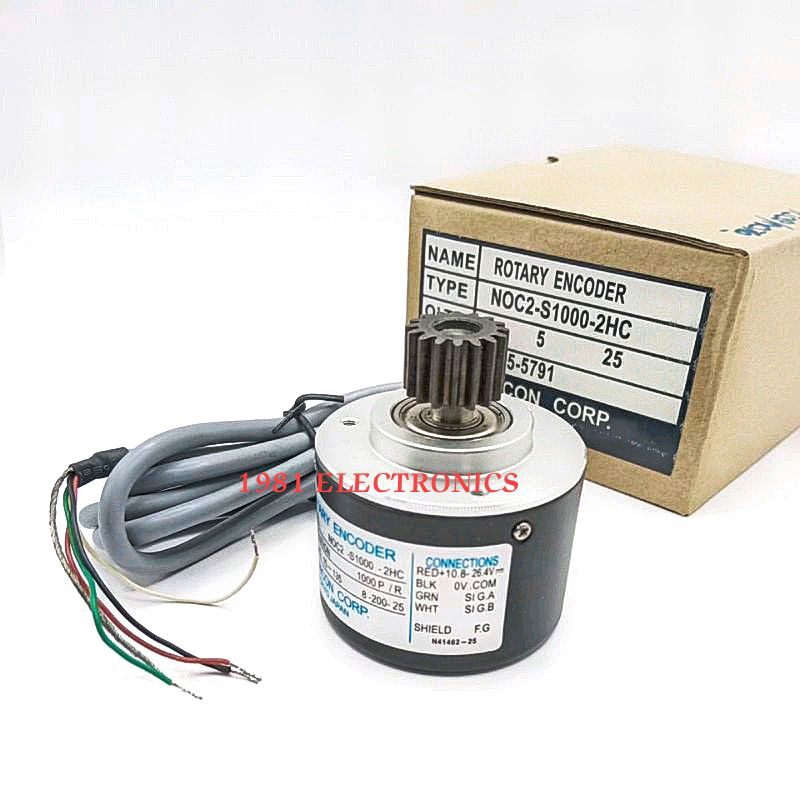noc2-s1000-2hc-encoder-rotary-1000p-r-แกน-8มิล