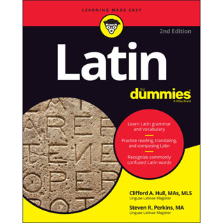 Latin For Dummies Paperback Master the basics of a lyrical and useful language