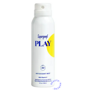 SUPERGOOP! PLAY Antioxidant Mist With Vitamin C Broad Spectrum Sunscreen SPF 50 (89 ml)