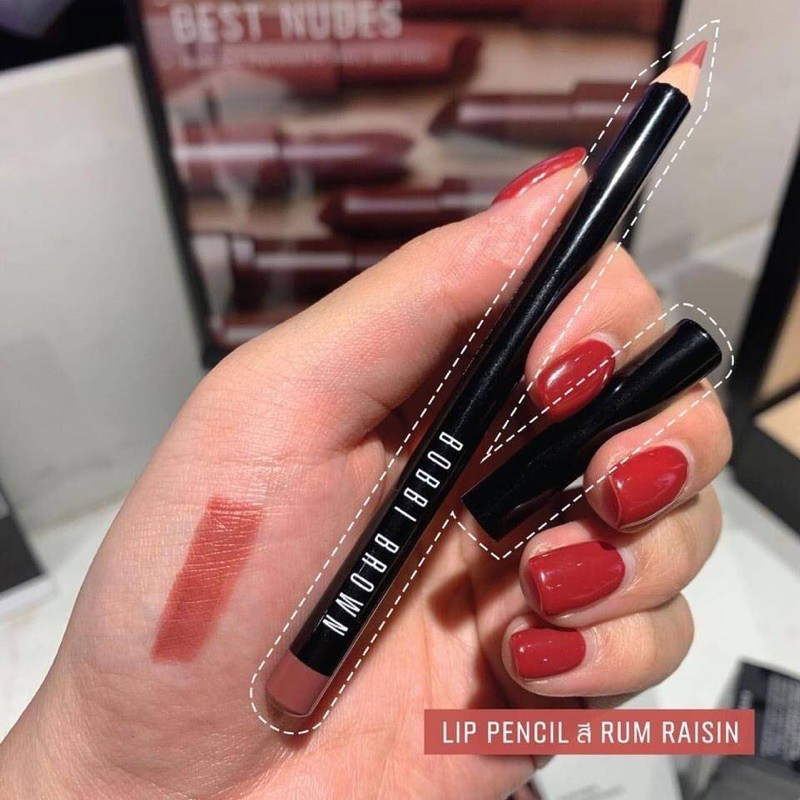 พร้อมส่ง-bobbi-brown-crayon-lip-pencil-สี-rum-raisin-1-15g