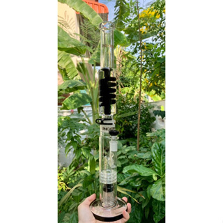 PHOENIX STAR 53 cm / 21 Inches Freezable Coil Bong Triple Layer Showerhead&amp; 8 Tree Perk