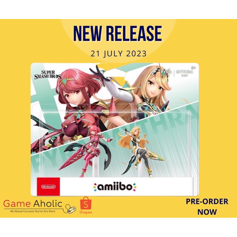 Amiibo Pyra & Mythra: Il Duo Dinamico di Xenoblade Chronicles 2 Arriva