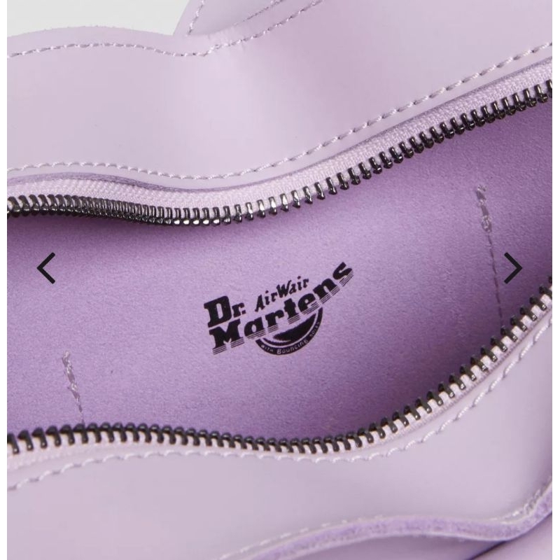 พร้อมส่ง-ของใหม่-นำเข้า-กระเป๋าหัวใจสีม่วง-dr-martens-ของแท้-กระเป๋าหนัง-i-purple-you-borahae