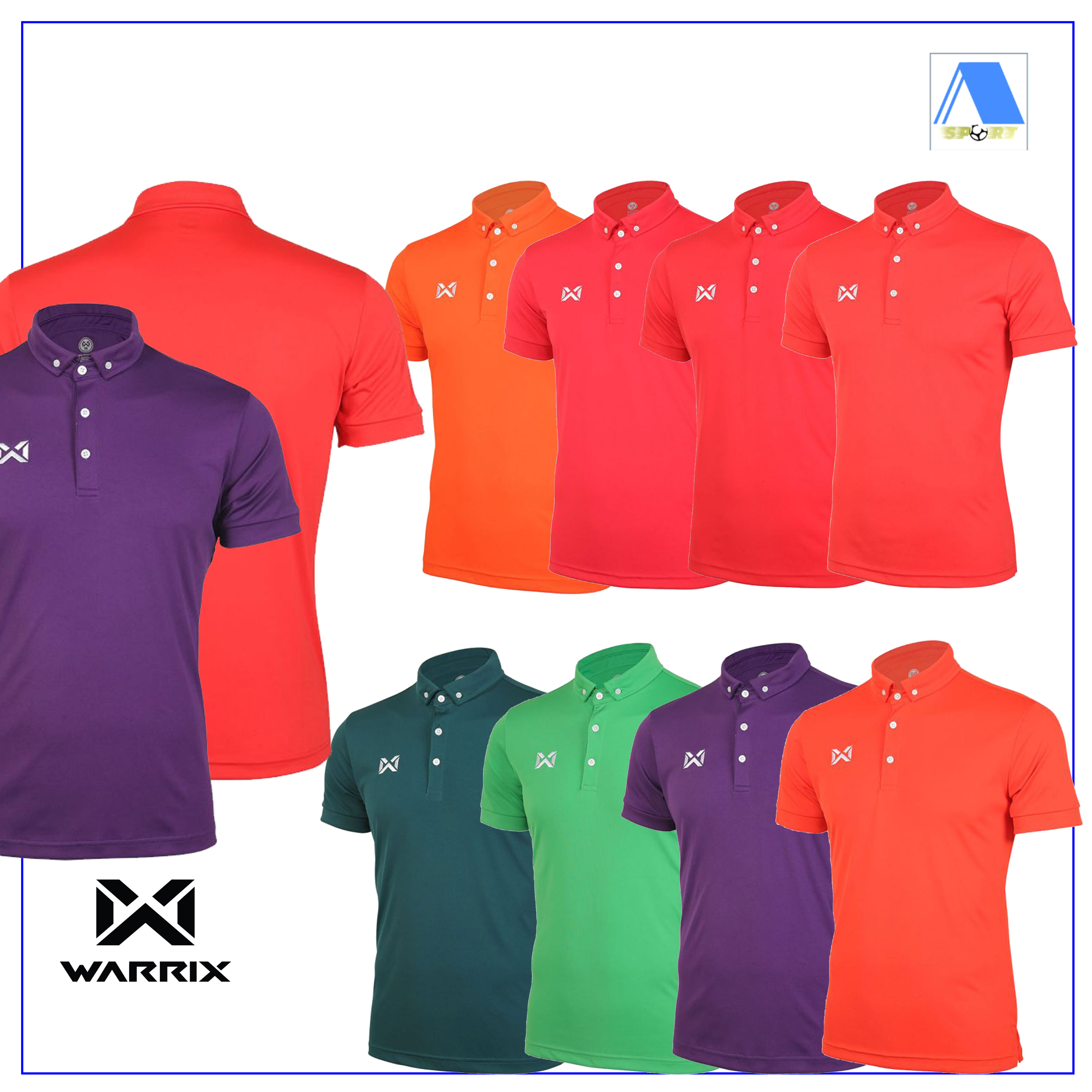 warrix-simple-knitเสื้อโปโล-แท้-100