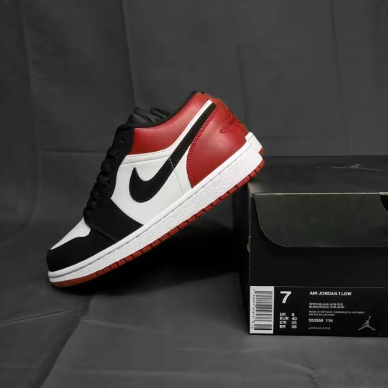 nike-air-jordan-1-low-black-toe-ของแท้-100