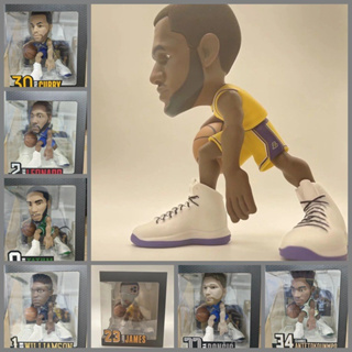 ของขวัญวันเกิดของดารานักบาสเก็ตบอล Lakers James Curry Zion โมเดลนักบาสเก็ตบอลที่วิ่งด้วยมือ